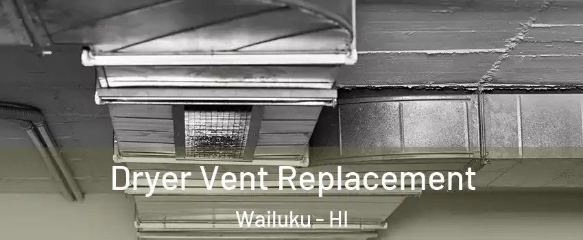  Dryer Vent Replacement Wailuku - HI