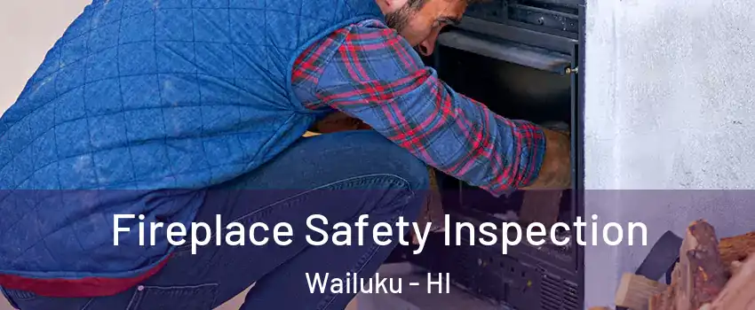  Fireplace Safety Inspection Wailuku - HI
