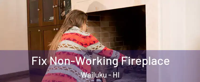  Fix Non-Working Fireplace Wailuku - HI